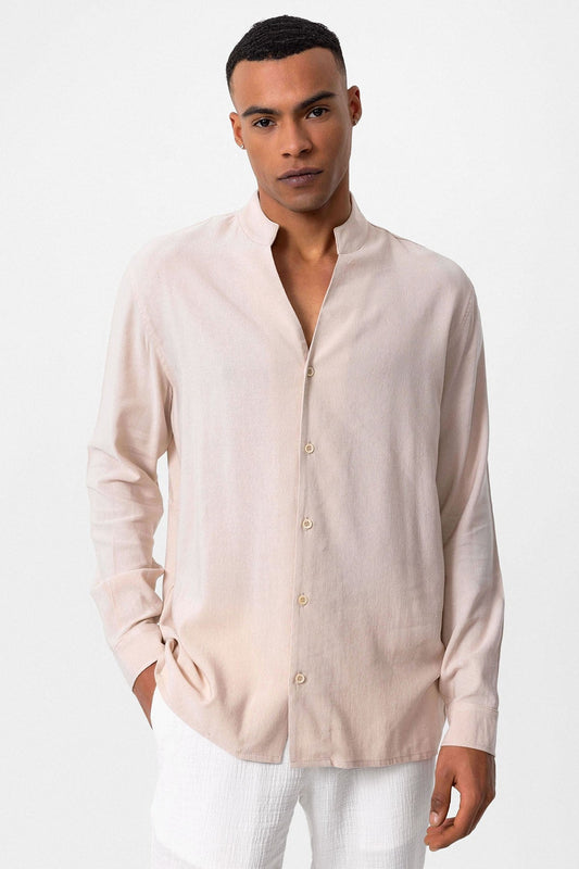 Antioch Collared Long-Sleeved Men's Shirt