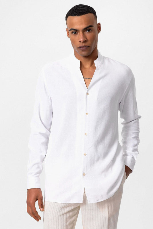 Antioch Collared Long-Sleeved Men's Shirt