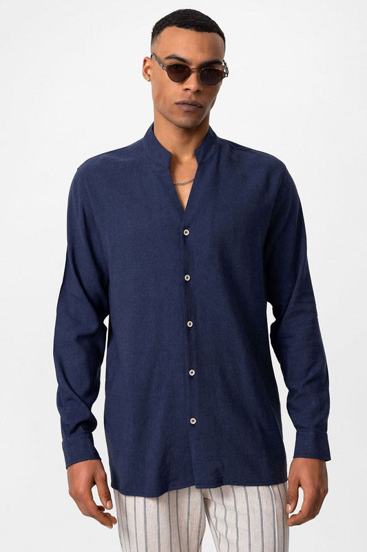 Antioch Collared Long-Sleeved Men's Shirt