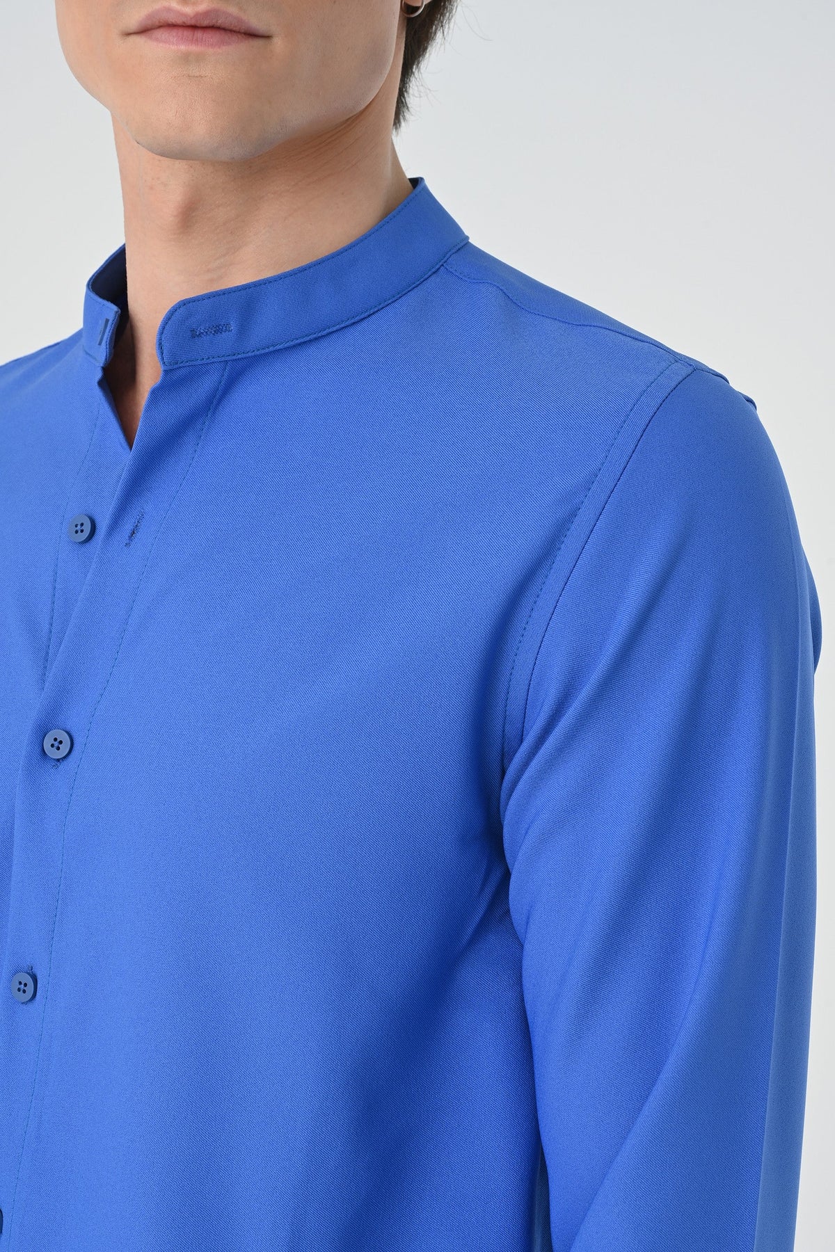 Antioch Regular Fit Mandarin Collar Men's Shirt