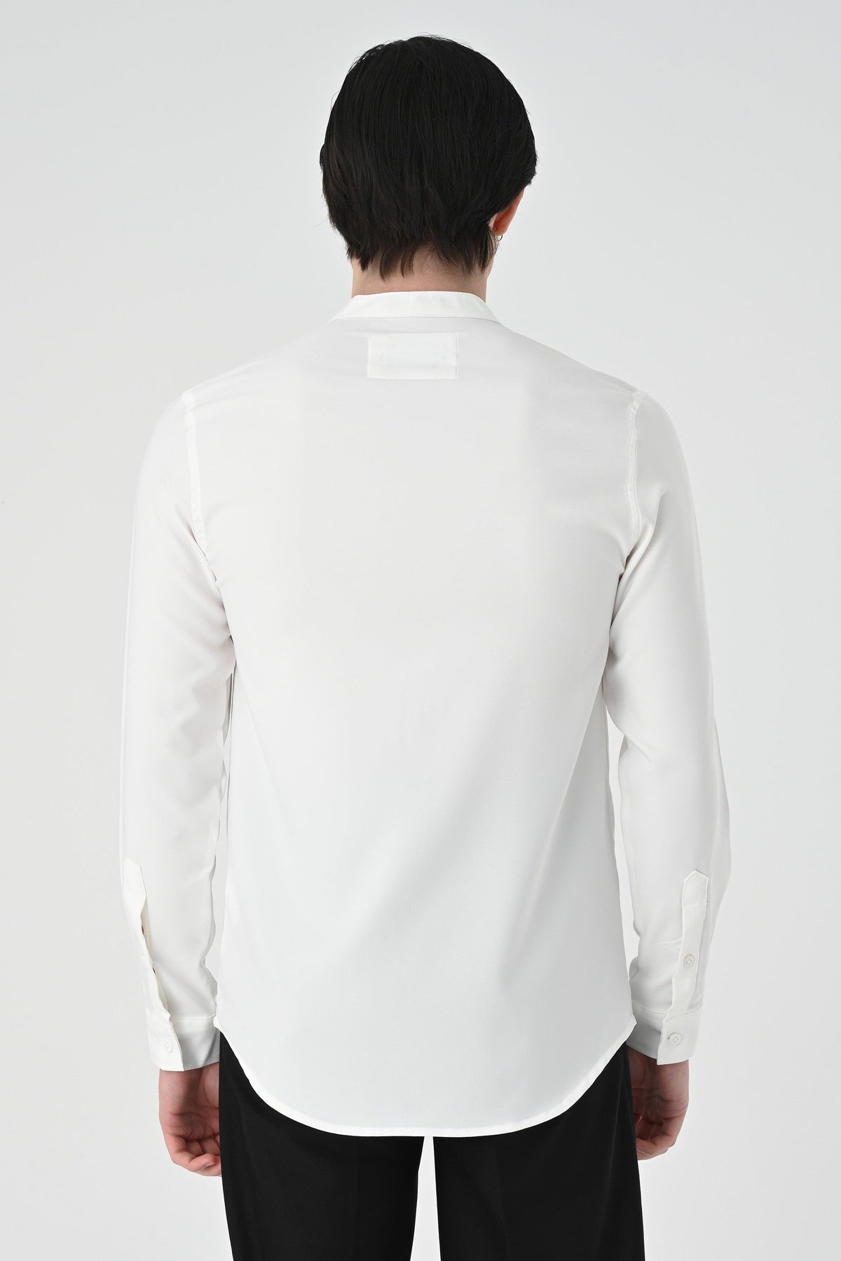 Antioch Regular Fit Mandarin Collar Men's Shirt