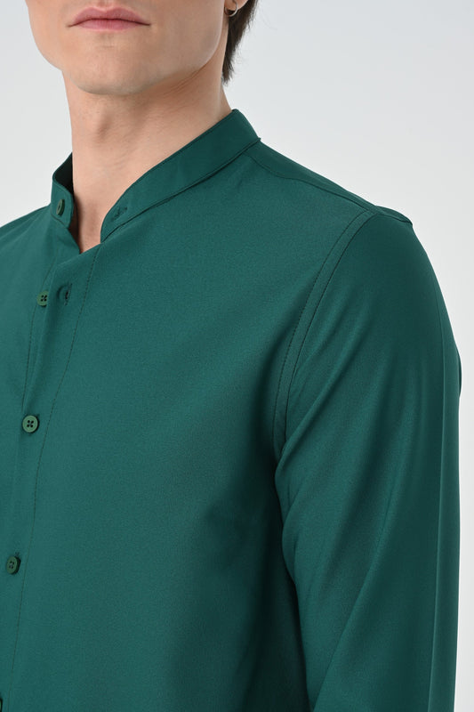 Antioch Regular Fit Mandarin Collar Men's Shirt
