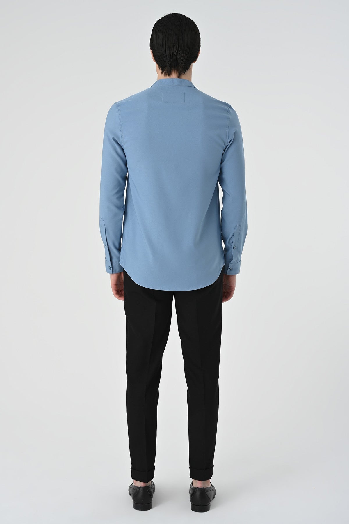 Antioch Regular Fit Mandarin Collar Men's Shirt