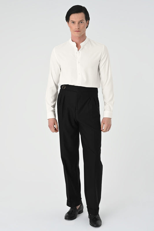 Antioch Regular Fit Mandarin Collar Men's Shirt