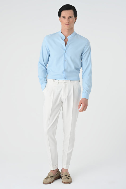Antioch Regular Fit Mandarin Collar Men's Shirt