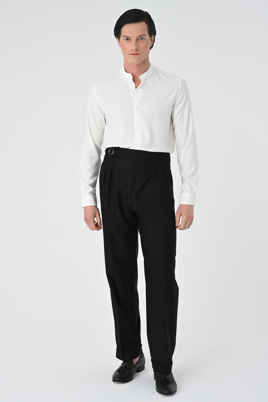 Antioch Regular Fit Mandarin Collar Men's Shirt