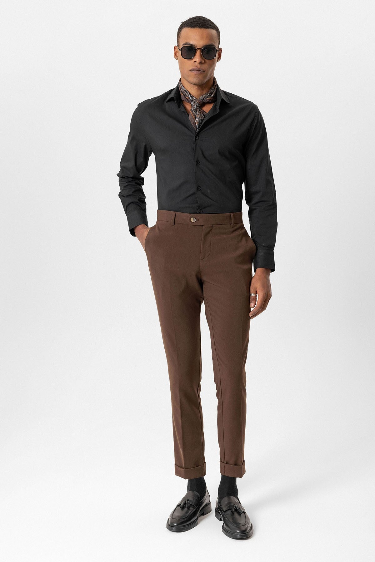 Antioch Regular Fit Double-Cuff Men's Pants