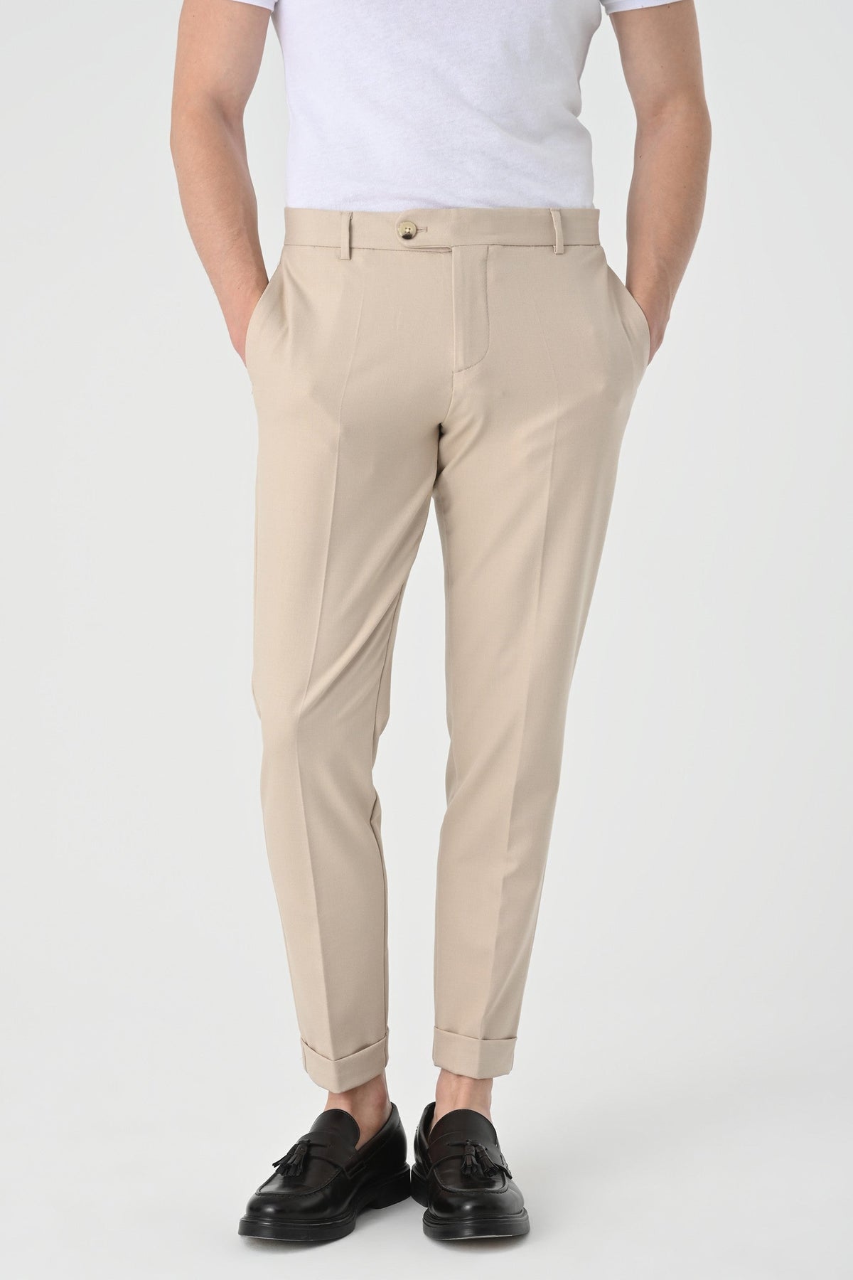 Antioch Regular Fit Double-Cuff Men's Pants
