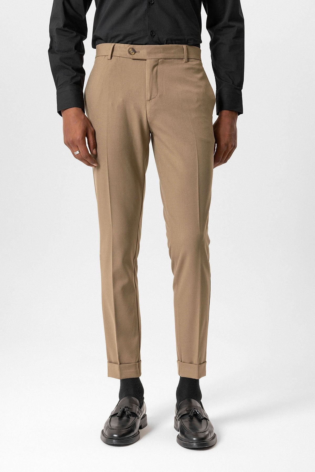 Antioch Regular Fit Double-Cuff Men's Pants