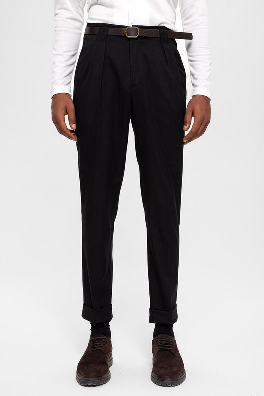 Antioch Arched Double-Cuff Pants