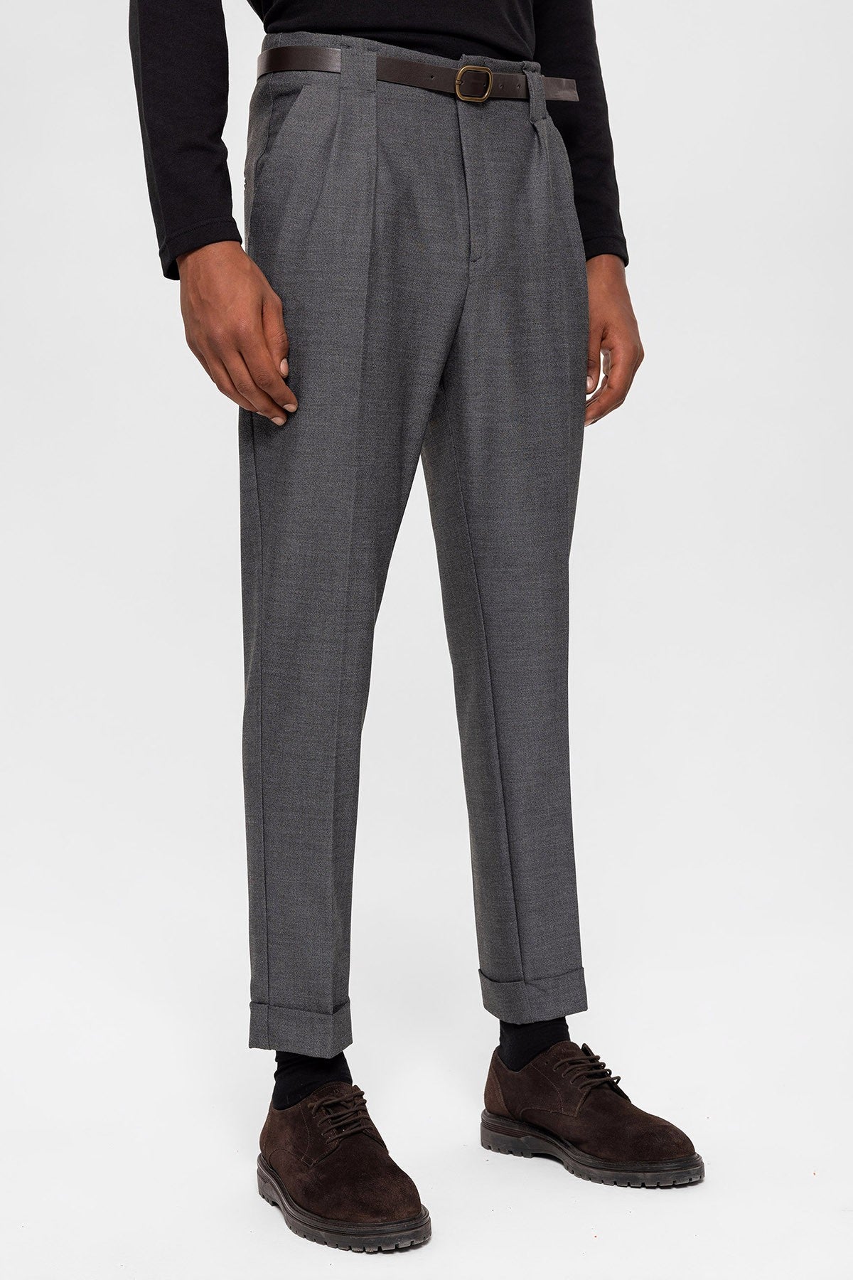 Antioch Arched Double-Cuff Pants