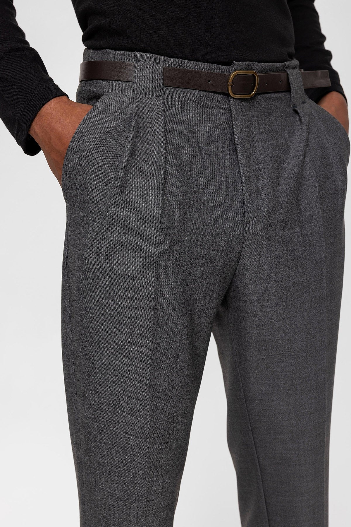 Antioch Arched Double-Cuff Pants