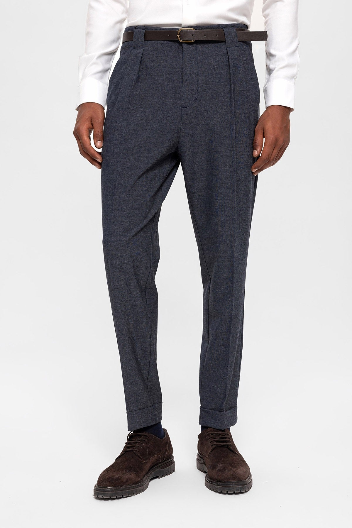 Antioch Arched Double-Cuff Pants
