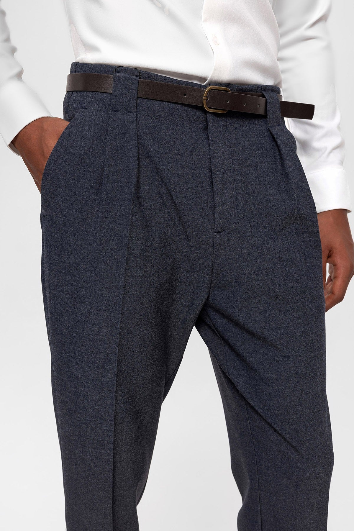 Antioch Arched Double-Cuff Pants