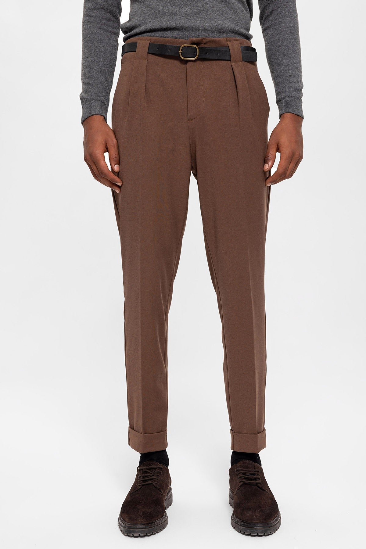 Antioch Arched Double-Cuff Pants