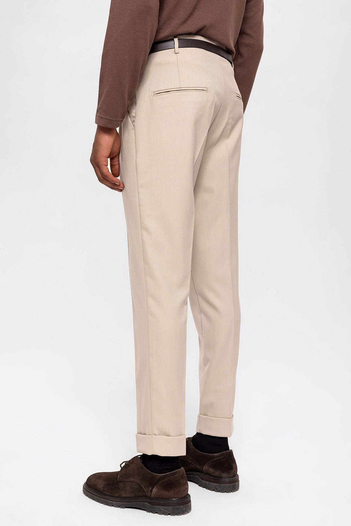 Antioch Arched Double-Cuff Pants