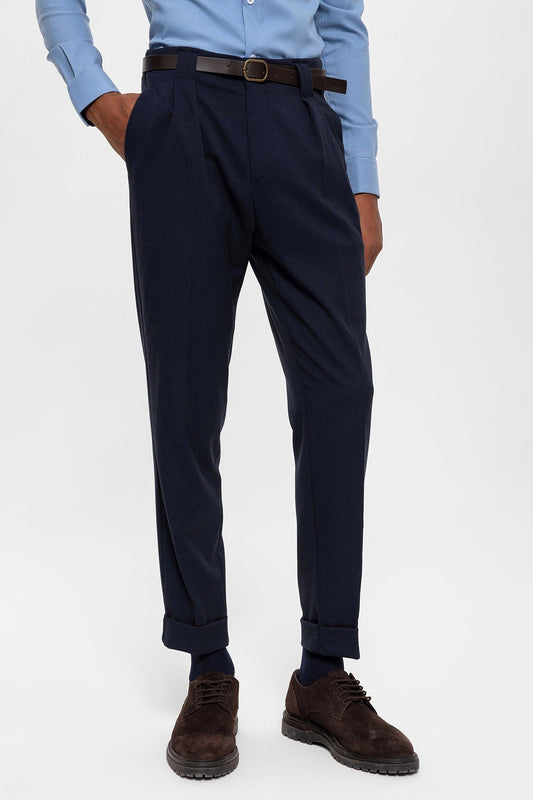 Antioch Arched Double-Cuff Pants