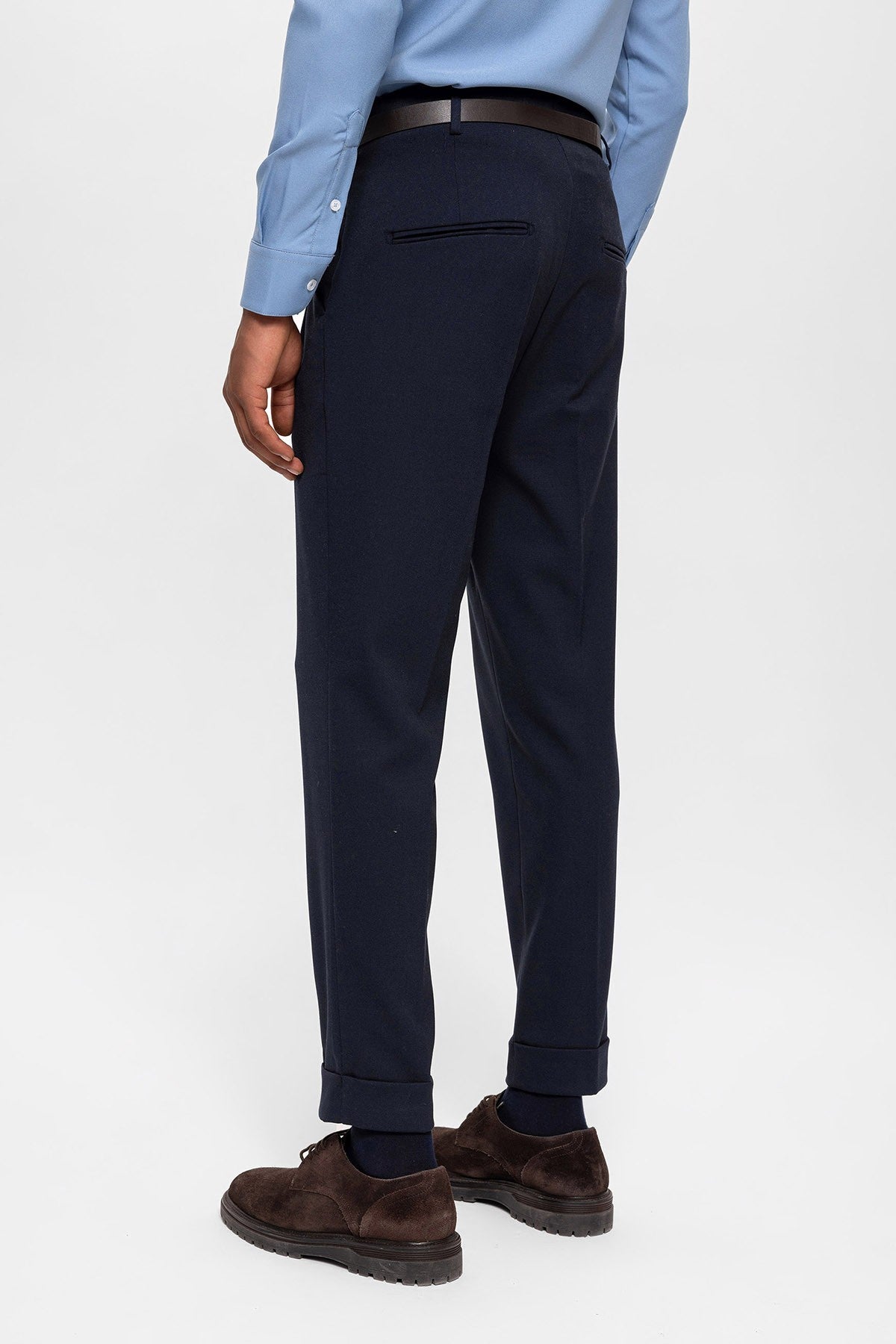 Antioch Arched Double-Cuff Pants