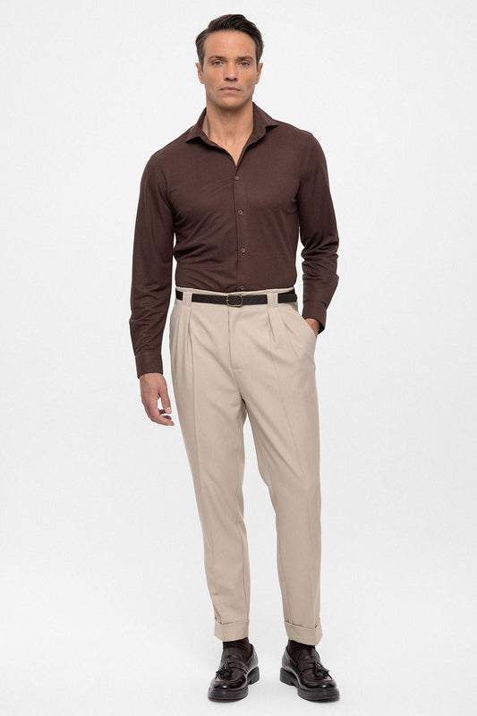 Antioch Arched Double-Cuff Pants