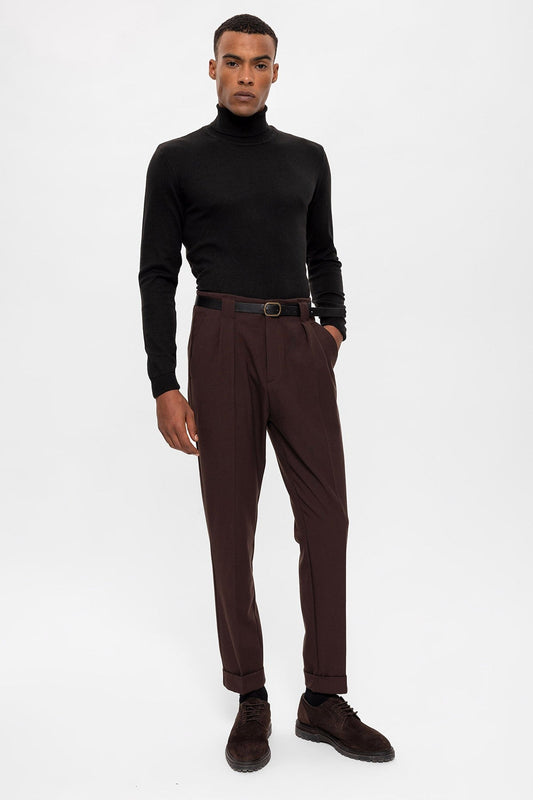 Antioch Arched Double-Cuff Pants