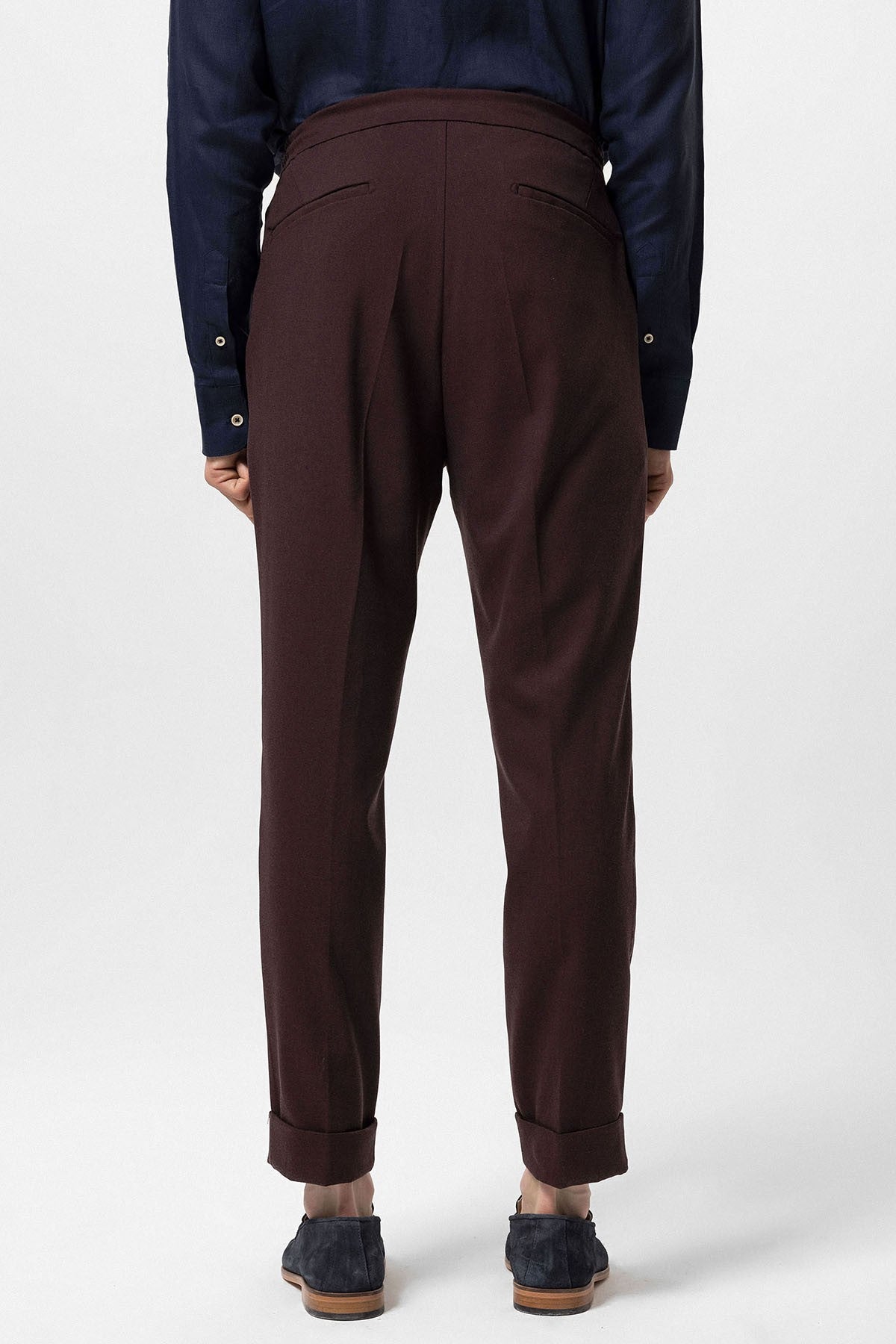 Antioch Elastic-Waist Pleated Men's Pants