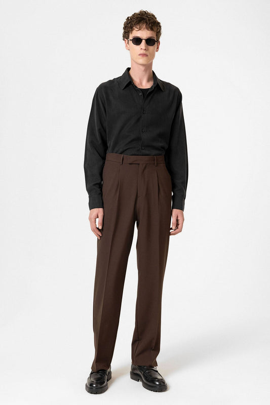 Antioch High-Waisted Zipper-Front Men's Pants