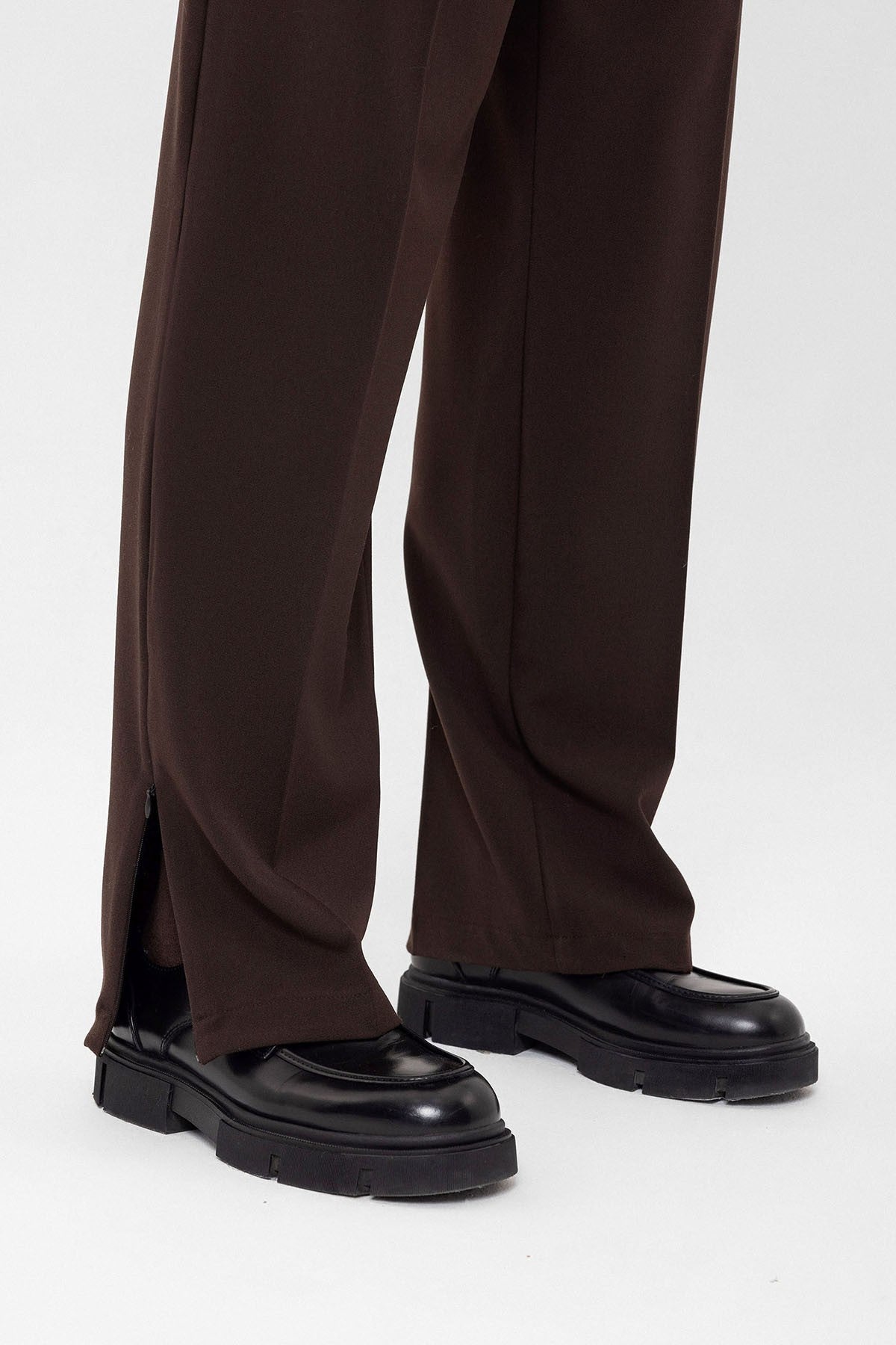 Antioch High-Waisted Zipper-Front Men's Pants