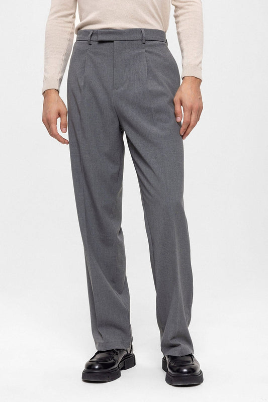 Antioch High-Waisted Zipper-Front Men's Pants
