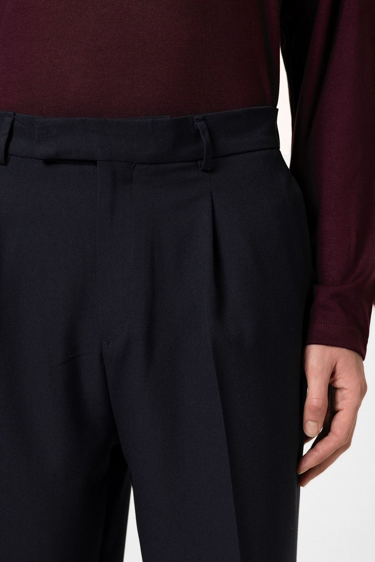 Antioch High-Waisted Zipper-Front Men's Pants