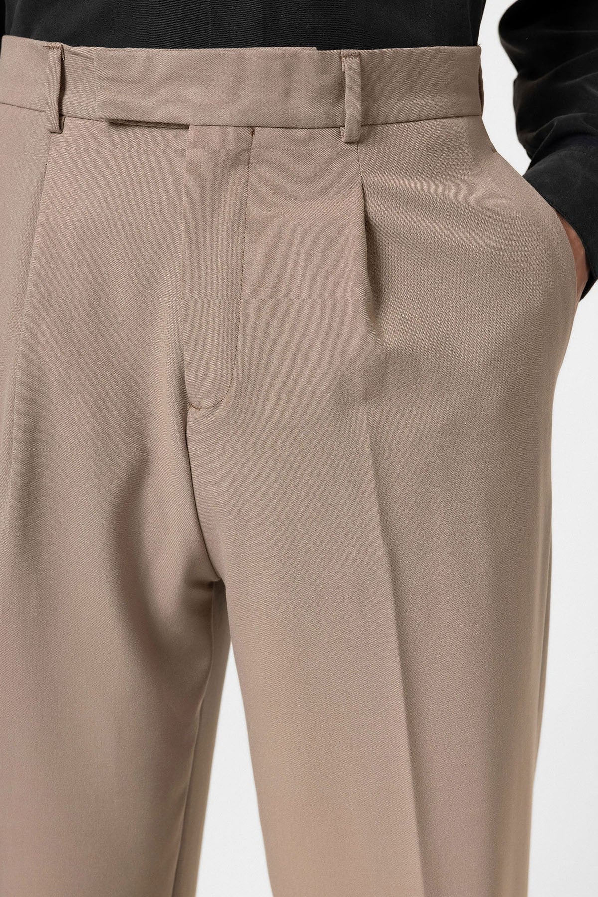 Antioch High-Waisted Zipper-Front Men's Pants