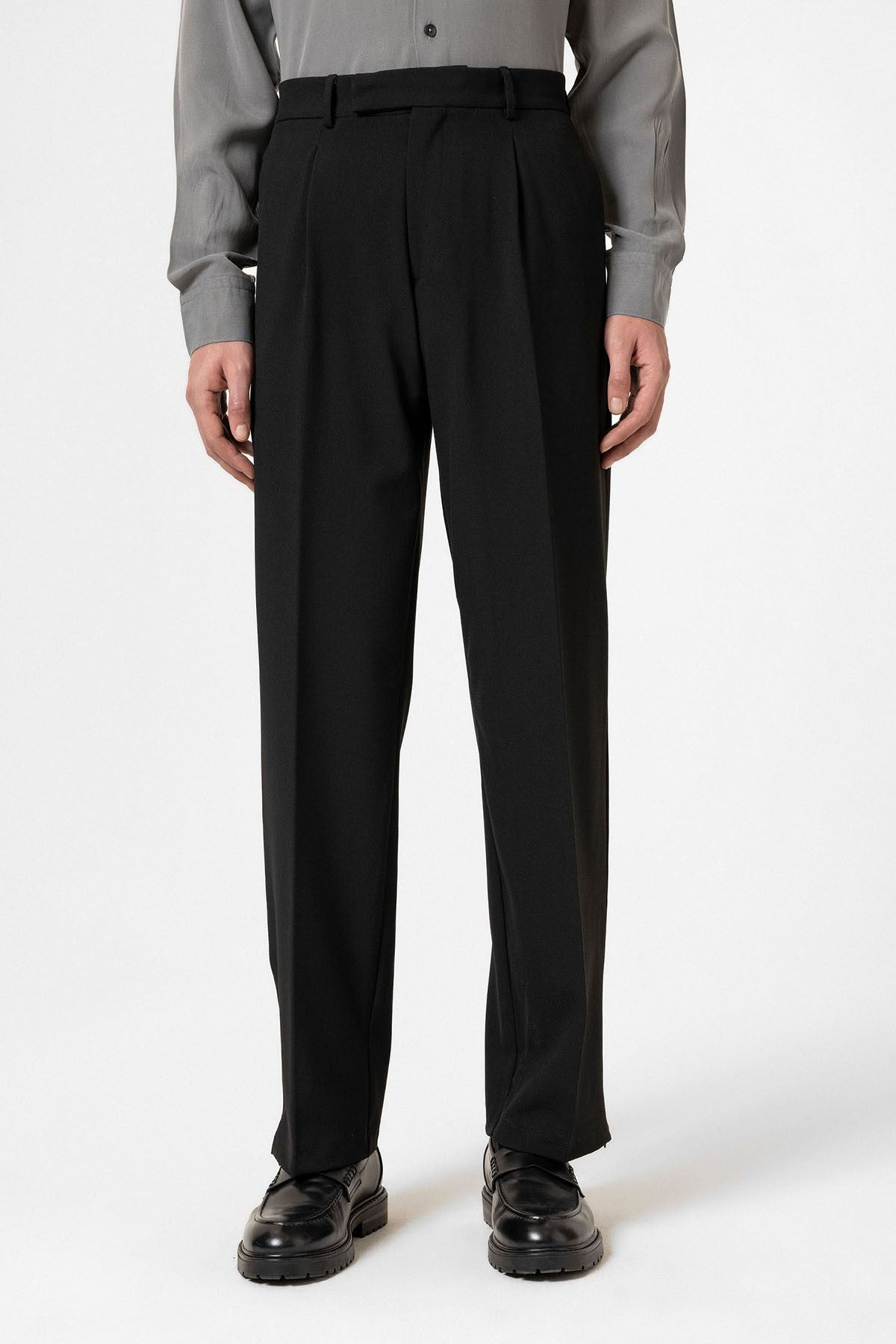 Antioch High-Waisted Zipper-Front Men's Pants