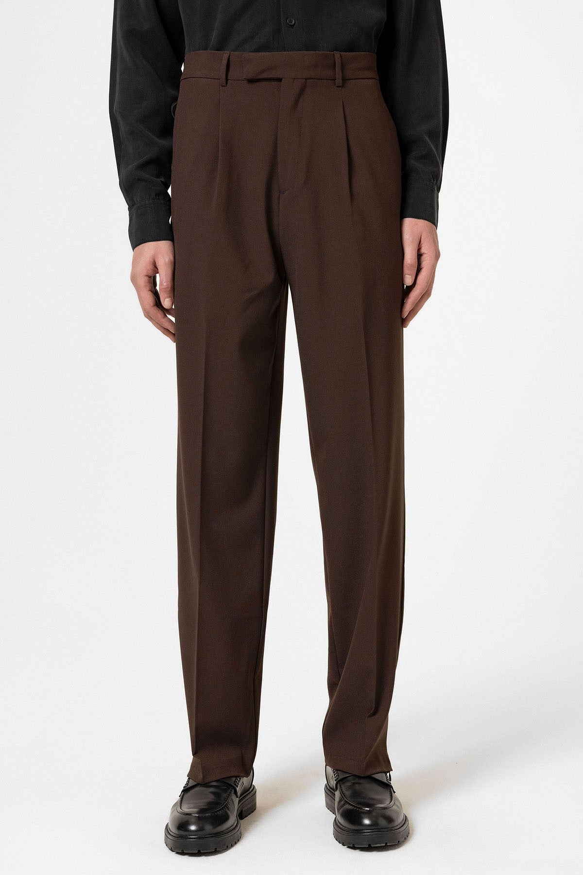 Antioch High-Waisted Zipper-Front Men's Pants