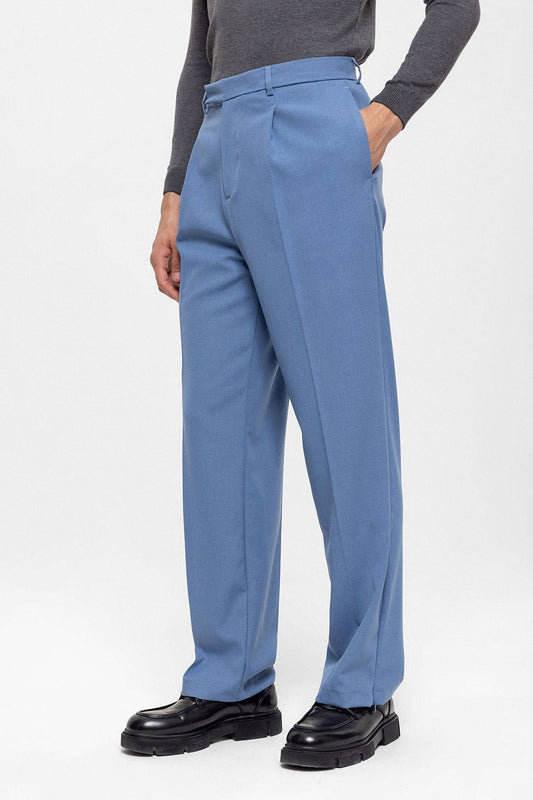Antioch High-Waisted Zipper-Front Men's Pants
