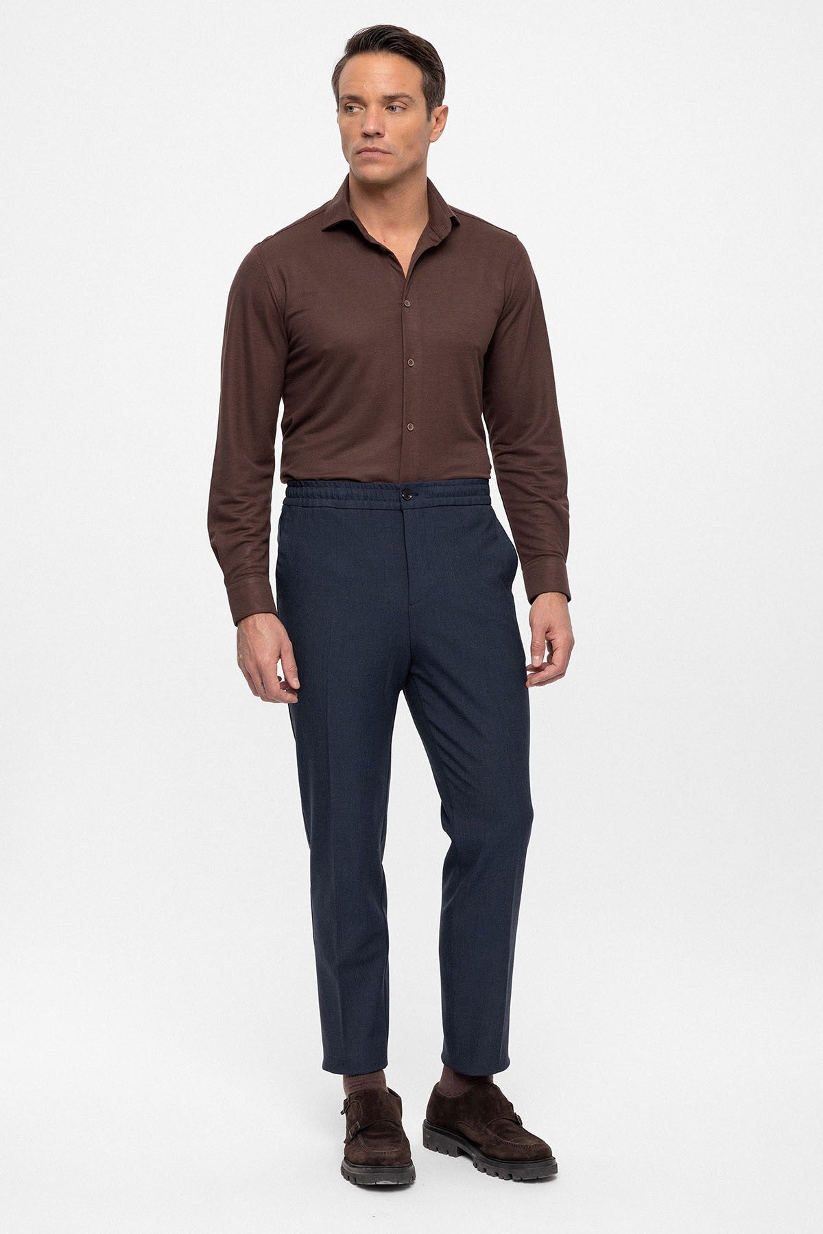 Antioch Elastic Waist Regular Fit Men's Pants