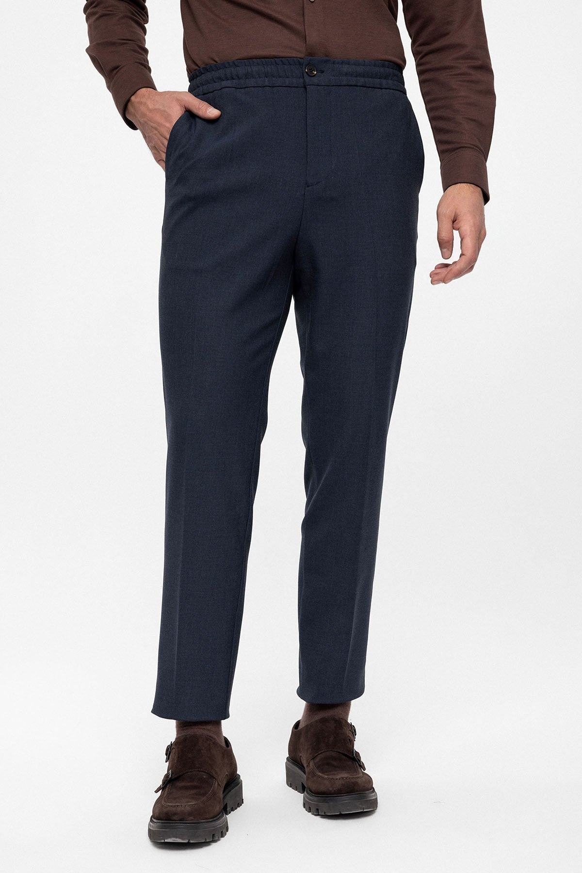Antioch Elastic Waist Regular Fit Men's Pants