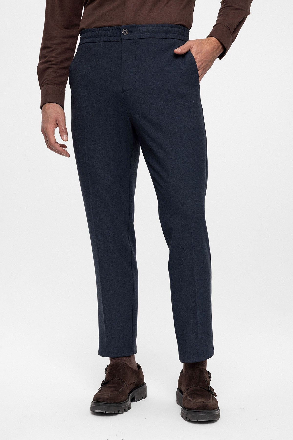 Antioch Elastic Waist Regular Fit Men's Pants