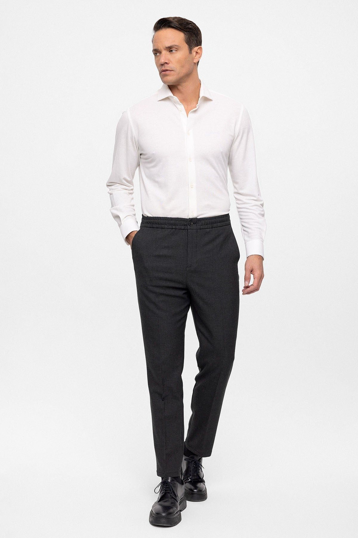 Antioch Elastic Waist Regular Fit Men's Pants