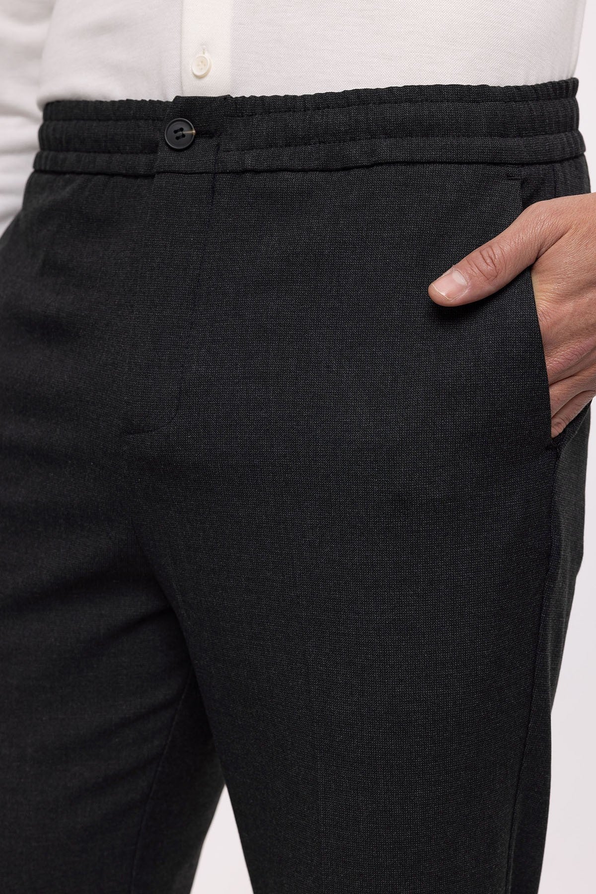 Antioch Elastic Waist Regular Fit Men's Pants