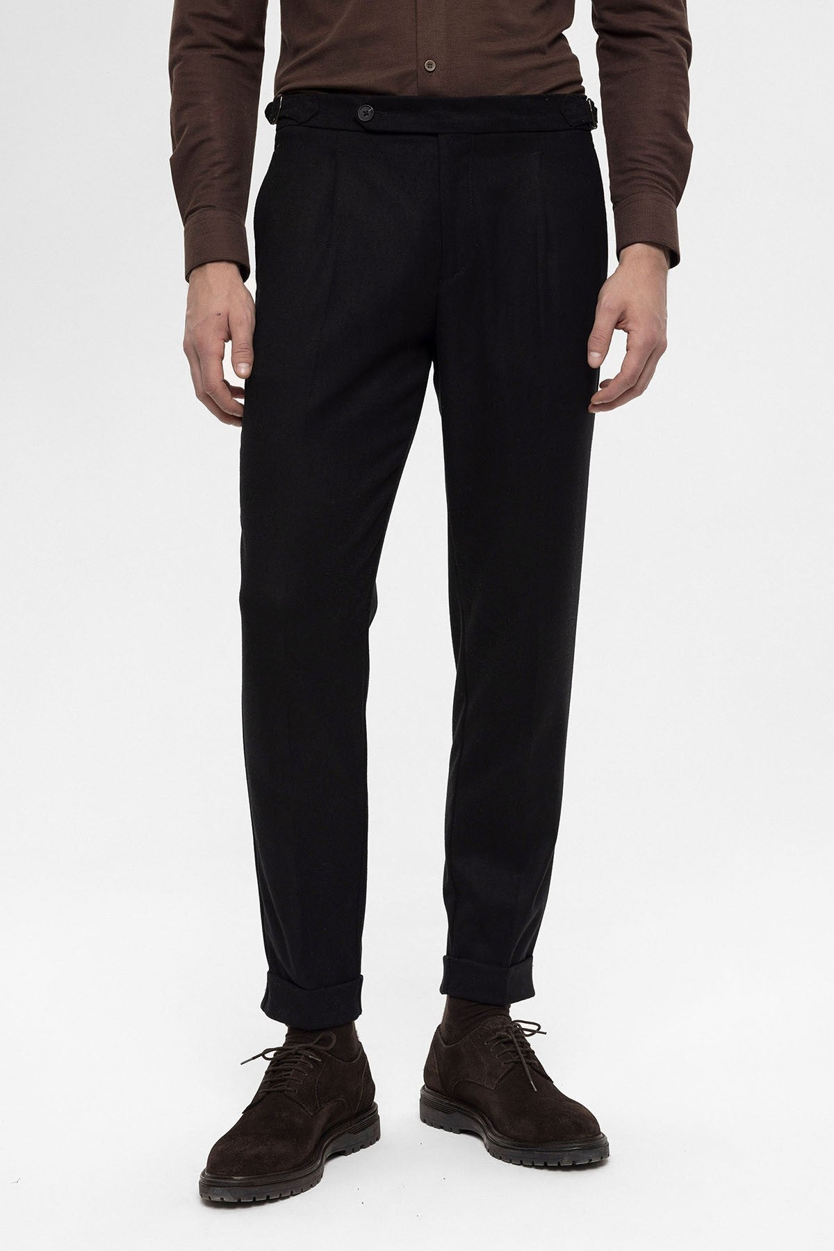 Antioch High-Waisted Pleated Men's Pants