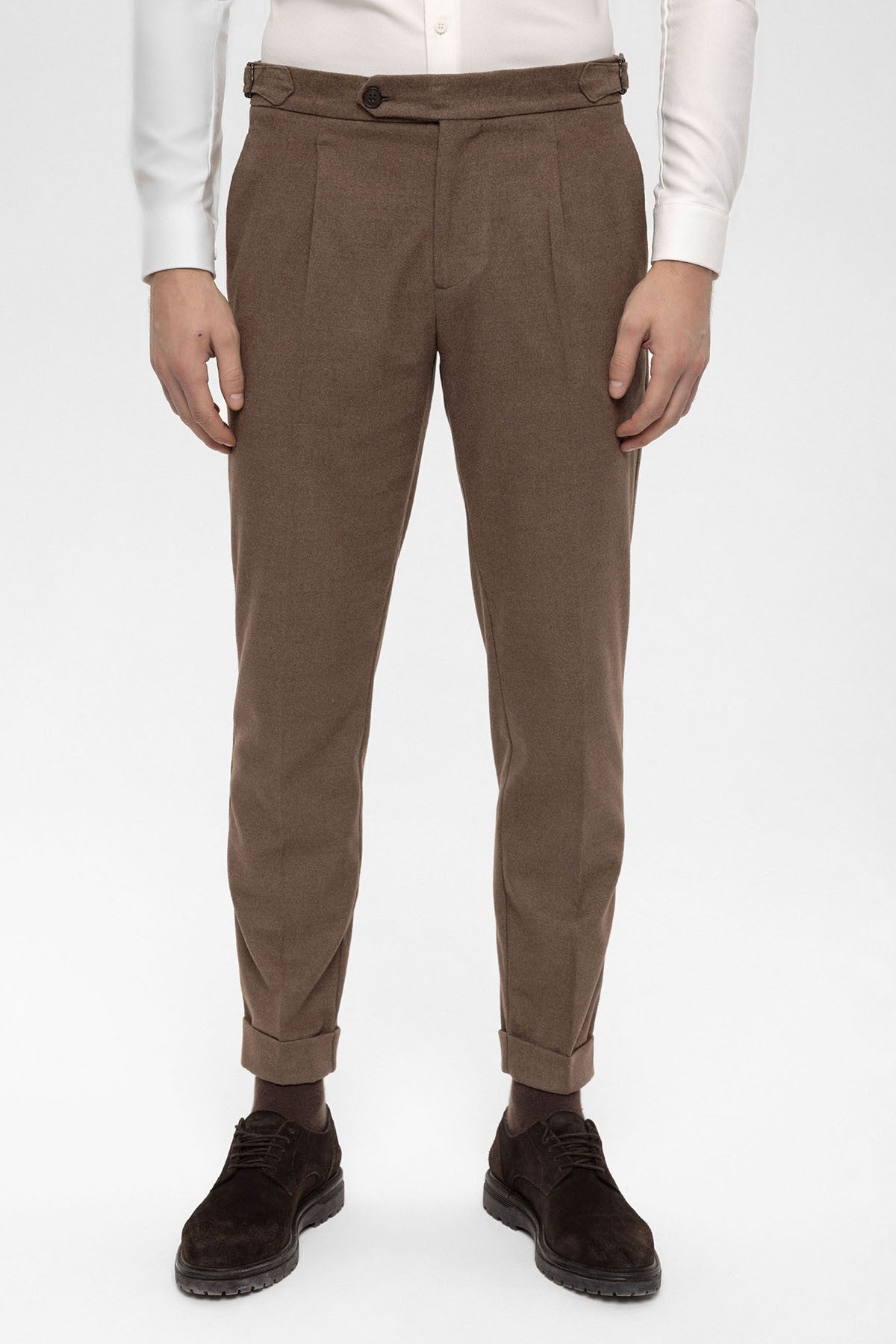 Antioch High-Waisted Pleated Men's Pants