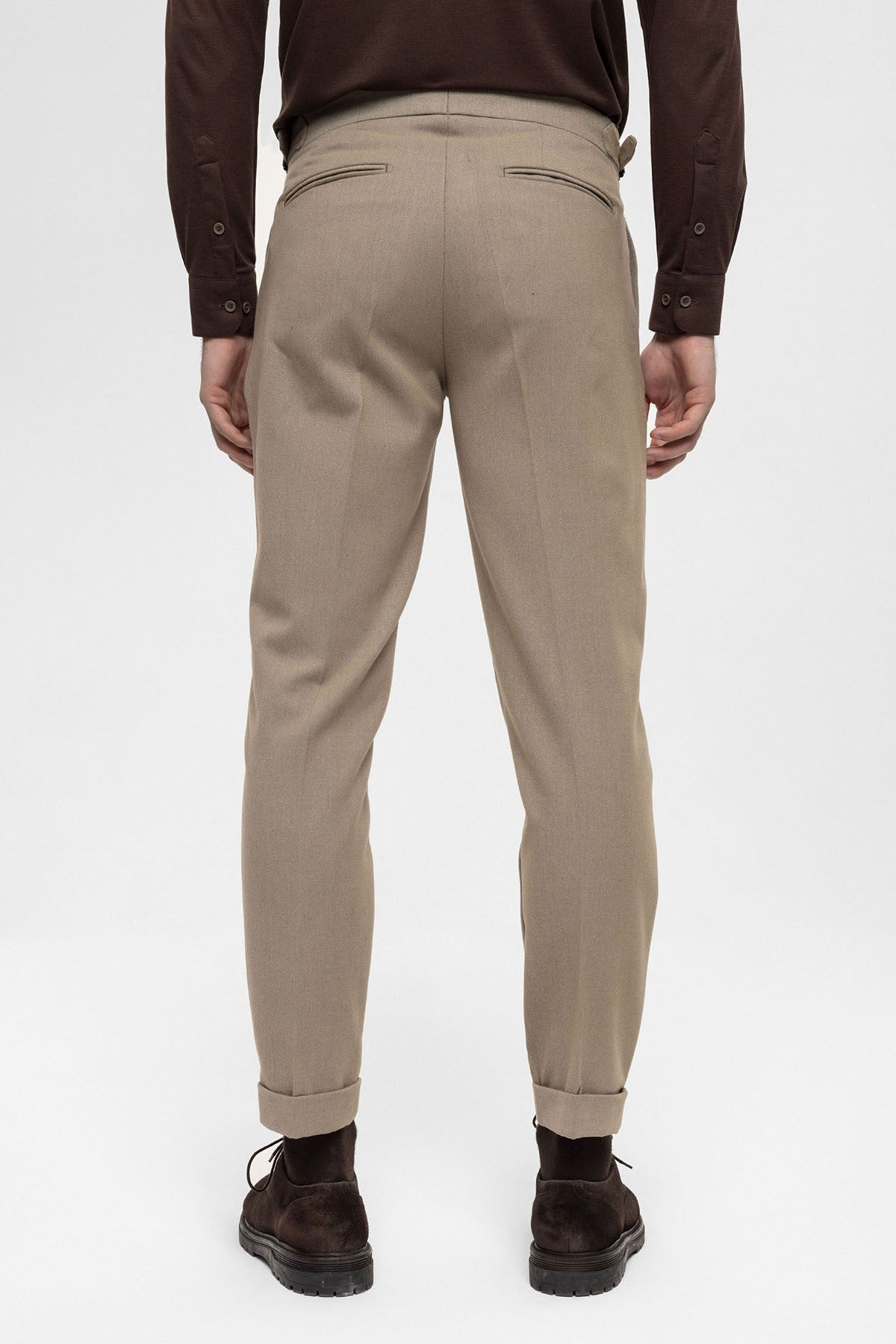 Antioch High-Waisted Pleated Men's Pants