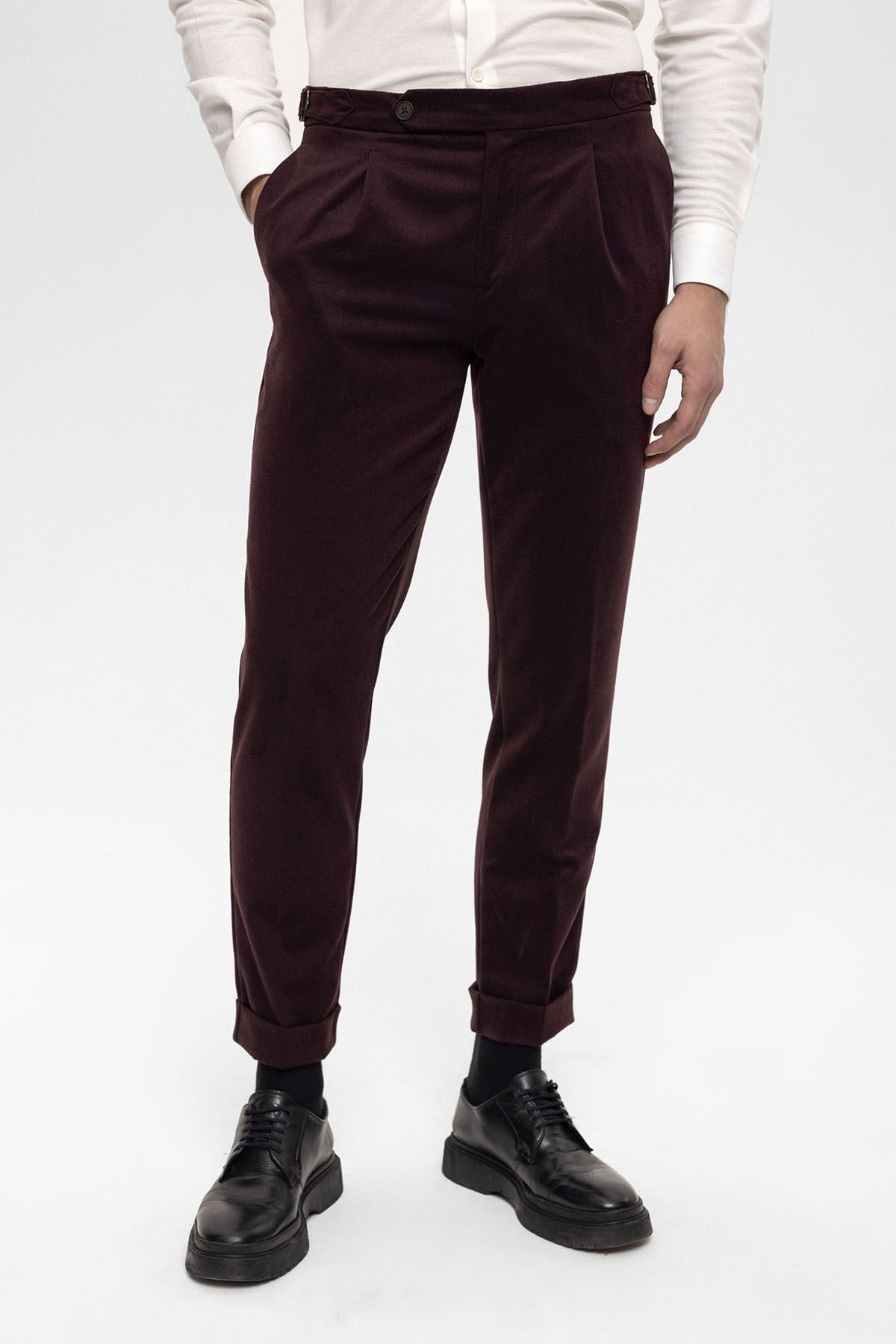 Antioch High-Waisted Pleated Men's Pants