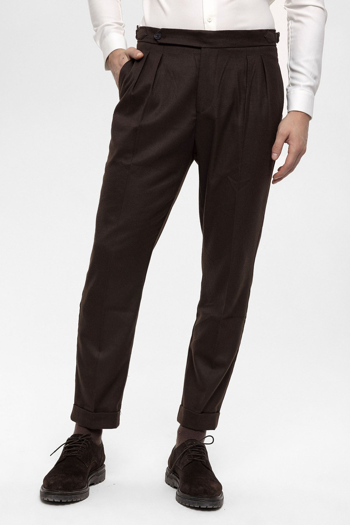 Antioch High-Waisted Double-Pleated Men's Pants