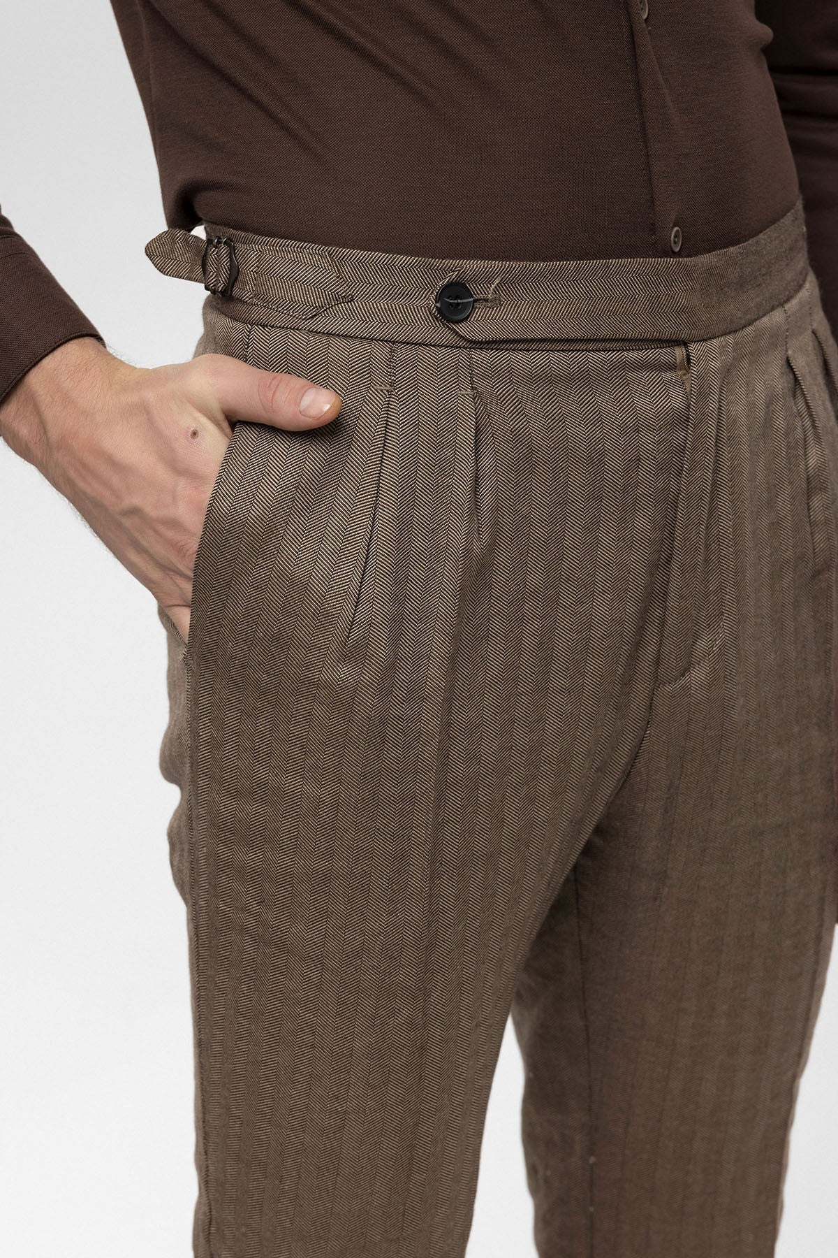 Antioch High-Waisted Double-Pleated Men's Pants