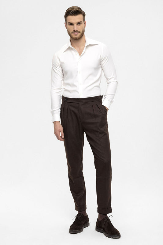 Antioch High-Waisted Double-Pleated Men's Pants