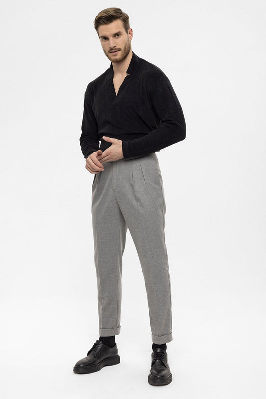 Antioch High-Waisted Double-Pleated Men's Pants
