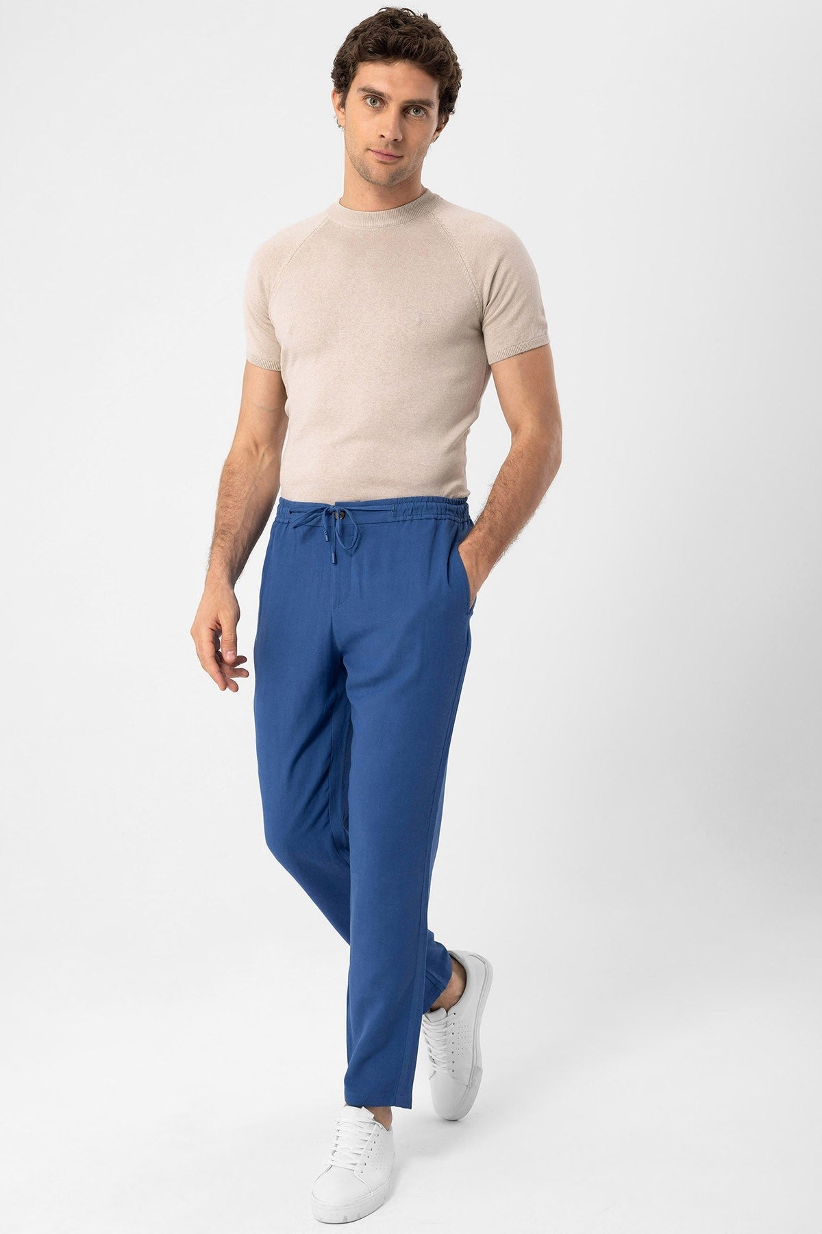 Antioch Bike Collar Slim-Fit Men's Knit T-Shirt