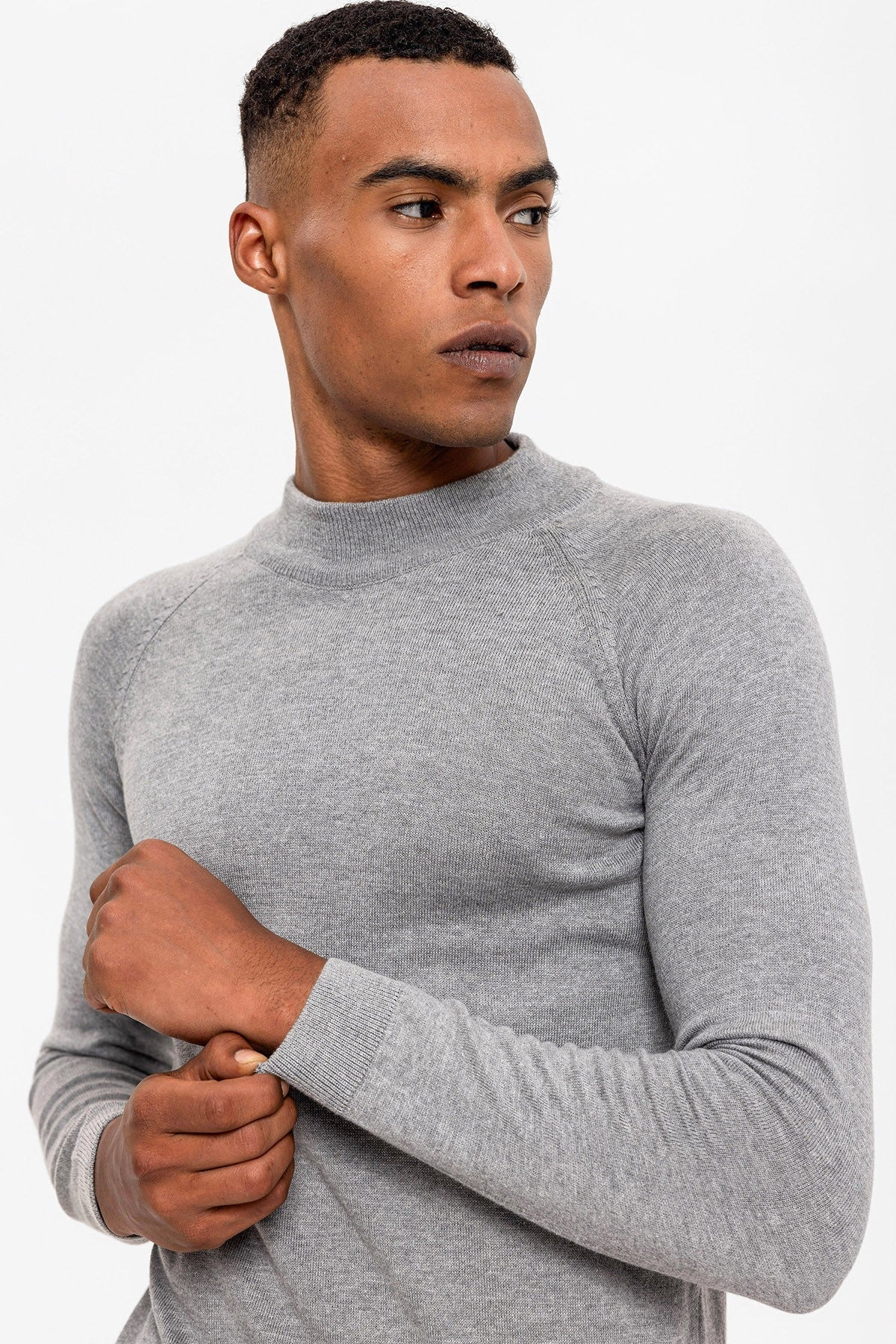 Men's Half-Turtleneck Sweater