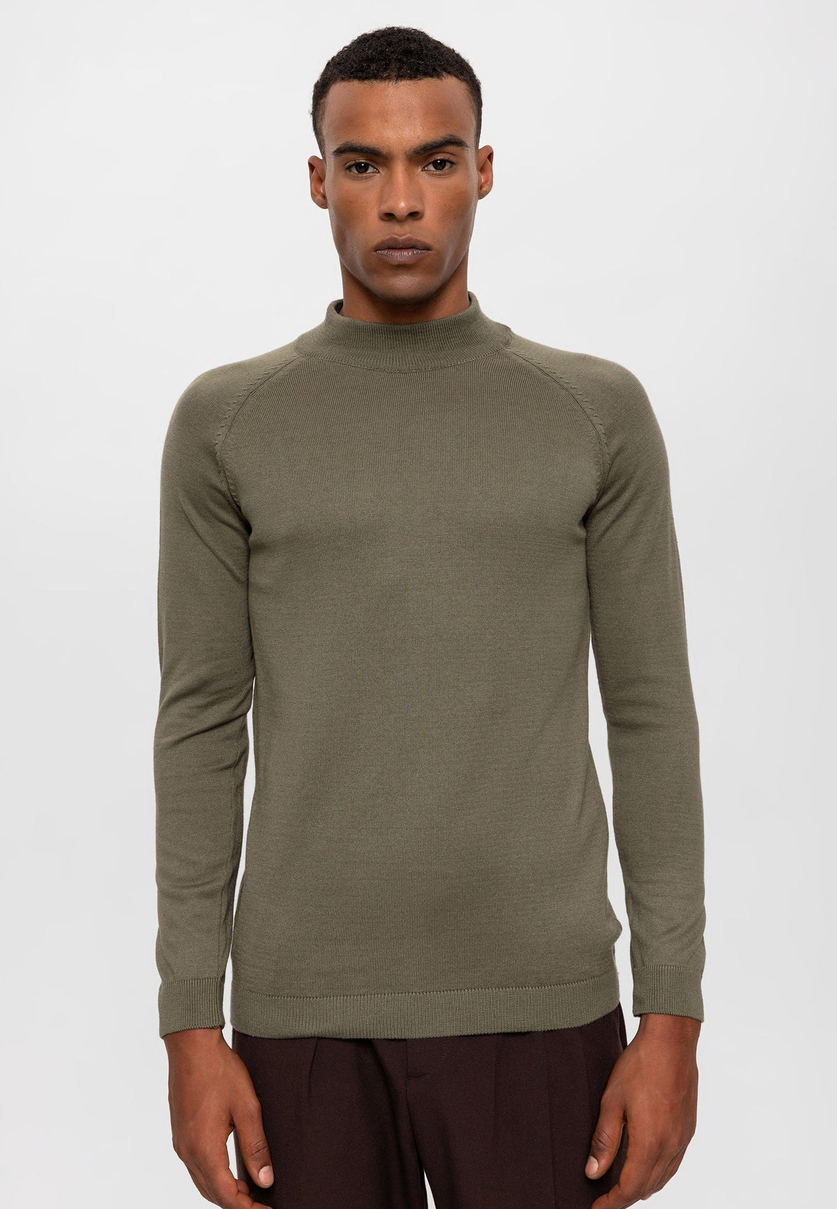 Men's Half-Turtleneck Sweater