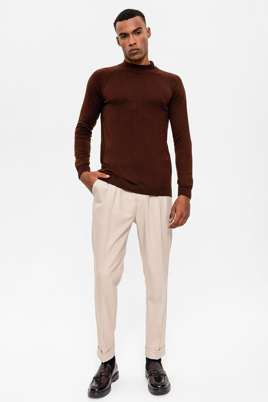 Men's Half-Turtleneck Sweater